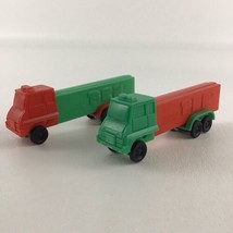 Pez Candy Dispenser Semi Trucks Big Rig Lot Transport Hauler No Feet Vin... - $34.60