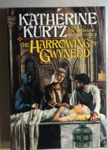 THE HARROWING OF GWYNEDD by Katherine Kurtz (1989) Del Rey hardcover 1st - $19.79