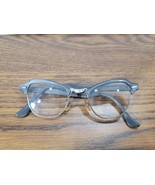 Vintage Bausch &amp; Lomb (B&amp;L) Eyeglass Frame Women&#39;s Gold Half Rim Cat Eye... - €49,45 EUR