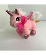 Dan Dee Dandee Collectors Choice Pink Unicorn 7 in Lgth Plush Stuffed An... - £7.08 GBP