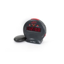 Sonic Alert Junior Sonic Bomb Extra Loud Alarm Clock with vibrating shaker pad-  - £103.57 GBP