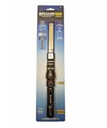 Braun Slim Bar Folding Rechargeable 500 Lumens Magnetic LED Light Work S... - $79.99