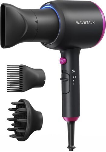 Wavytalk QL-5917BDC Professional Hair Dryer w/advanced HeatTechnology Black - $19.79