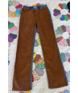 Good American Women&#39;s Jeans Icon Mixed Media Denim Faux Suede Size 8 wes... - $63.18 CAD