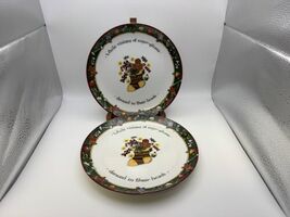Pair of Portmeirion A CHRISTMAS STORY Child's Plates - $49.99