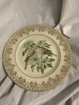 1990 Lenox Fine Ivory China Garden Bird Plate Collection TURTLE DOVE Plate - £6.29 GBP