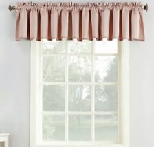 Sun Zero Bella Rod Pocket Room Darkening Window Valance in Blush - $6.99