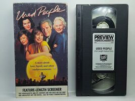 Used People VHS 1992 Romantic Comedy Promo Feature Length Screener Fox P... - $4.94
