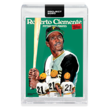 Topps Project 2020 Roberto Clemente #223 Pirates 1955 #164 Jacob Rochester - £19.35 GBP