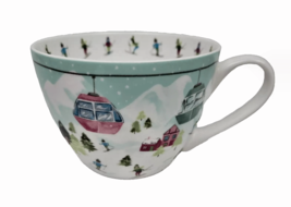 Portobello by Design Skier Skiing Winter Coffee Mug Cup Bone China Engla... - £17.40 GBP