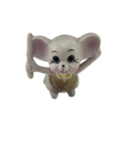 Vintage Ceramic Mouse Mice Musical Director Musician Instrument Small Fi... - $6.88