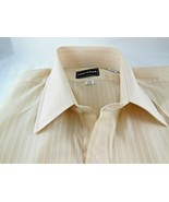 Vintage Meier &amp; Frank Mens  Dress Shirt 15.5  34/35  Cotton Polyester Bl... - $25.71 CAD