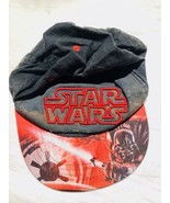 STAR WARS Darth Vader Youth Baseball Cap Snapback Hat Red &amp; Black One Si... - £9.22 GBP