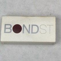 BONDST Bond Street New York NY Vintage Matches Empty Matchbox - $16.84