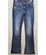 Silver Jeans Co. Womens W27 L33 Suki Curvy Fit Mid Rise Bootcut Jeans - $22.65