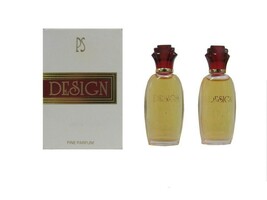 DESIGN Paul Sebastian Perfume 2 x 7.5 ml Fine Parfum Miniature Travel fo... - $14.95