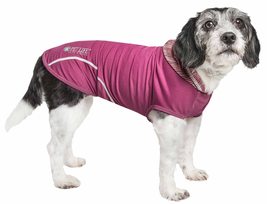 Pet Life ® Active &#39;Pull-Rover&#39; Premium 4-Way Stretch Two-Toned Performan... - £31.52 GBP