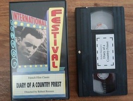 Diary Of A Country Priest VHS 1991 - $90.00