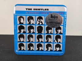 The Beatles A HARD DAY&#39;S NIGHT 300 Piece Jigsaw Puzzle 2-Sided In Tin Can - £11.51 GBP