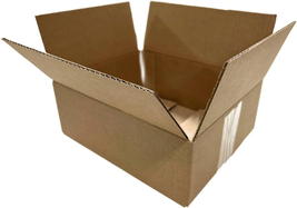 25 14X10X4 Cardboard Paper Boxes Mailing Packing Shipping Box Corrugated... - $937.34 MXN