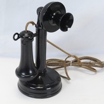 Kellogg  S&amp;S Co Black Candlestick Telephone Phone  Patent 1908 - $225.39
