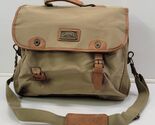K) Rare Vintage Camel Trophy Adventure Canvas Messenger Postman Bag - $148.49