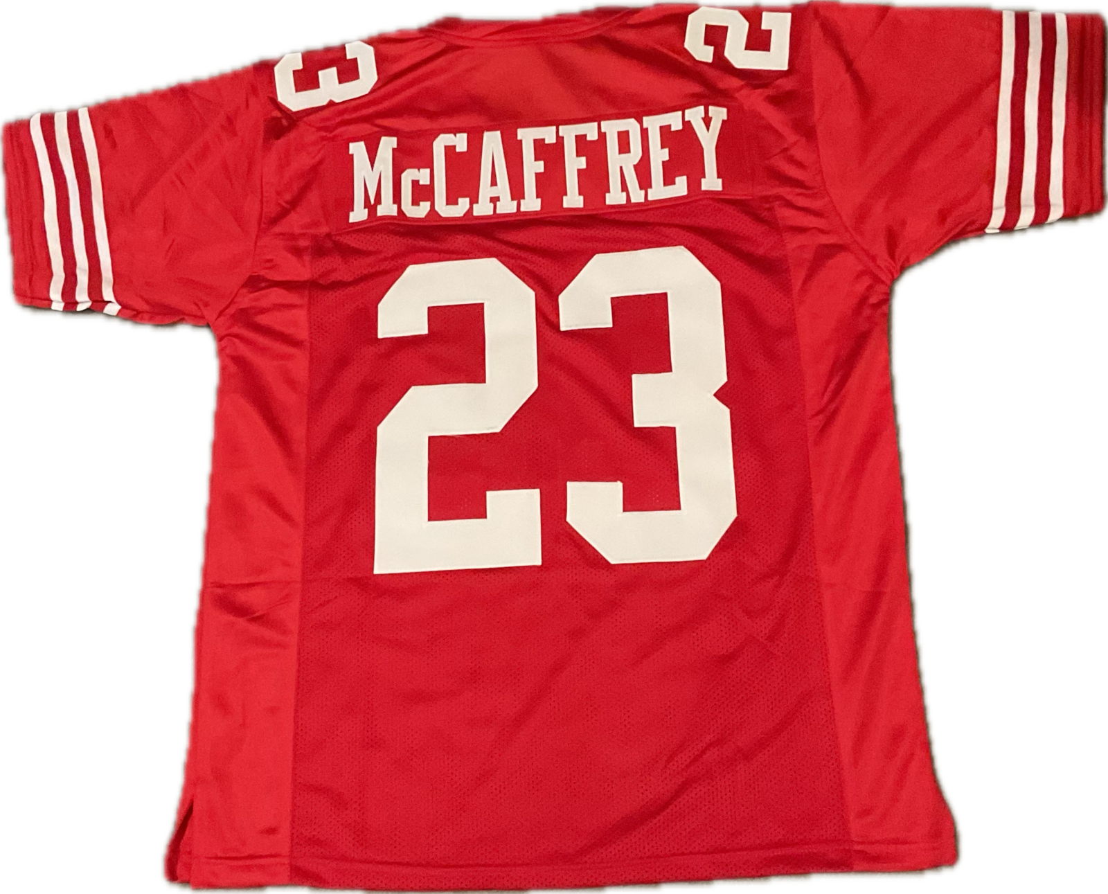 New Unsigned Custom Stitched Christian McCaffery #23 49ers Jersey - £55.05 GBP