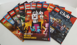 Lego Club Magazine &amp; Bionicle The Journey Begins*See Included Editions Lot of 13 - £11.75 GBP