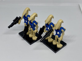 Blue Pilot Battle Droid Minifigures Star Wars B1 Battle Droids US Toy - $6.57