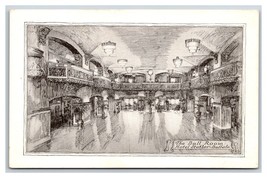 Ball Room Hotel Statler Buffalo New York NY UNP DB Postcard O15 - $3.91