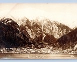RPPC View From Water Panorama Juneau Alaska AK UNP Postcard 1910s N14 - £12.26 GBP