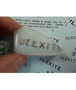 (r33-100) 1-5/8&quot; Ulexite gemstone Mineral TV rock mine mined rocks Boron... - $20.30 CAD