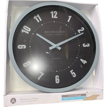 Westminster Clock Company Grey Black Face Clock - $9.38 CAD