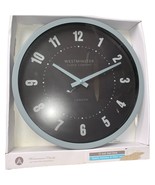 Westminster Clock Company Grey Black Face Clock - $6.81