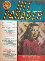 Hit Parader Lyric Magazine 1948 Vintage June Allyson MGM Film Broadway M... - £8.75 GBP