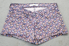 Levi&#39;s Chino Shorts Womens Size 30 Multicolor Geomatric Print 5-Pockets ... - $24.36