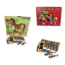 VTG 1952 Whitman Donkey Party Pin the Tail on the Donkey &amp; 25 Other Games HB21 - £10.99 GBP