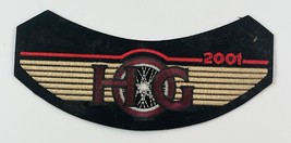 2001 HOG Patch Harley Davidson Owners Group Vest Jacket Rocker - €8,62 EUR