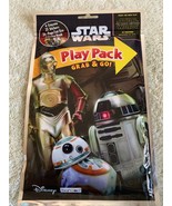 NEW Star Wars Play Pack R2D2 C3PO BB-8 Grab Go Set 12 Coloring Book Stic... - $65.30 MXN