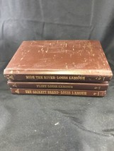 The LOUIS L&#39;AMOUR Collection Hardcover Books Lot Of 3 Flint KG Cowboy Fiction - £15.64 GBP