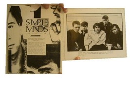 Simple Minds Press Kit and Photo Once Upon a Time The - £21.23 GBP