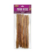 Ims Trading 07559 5-Pack Pork Roll Twist Bone For Dogs, 10-Inch - $30.64 CAD
