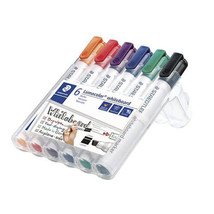 Staedtler Whiteboard Marker Chisel Assorted - Wallet of 6 - $793.04 MXN