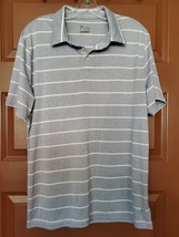 Old Navy Active Mens Polo Shirt light Grey Short Sleeve Core Size L - £9.32 GBP