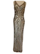 Alberto Makali Full Beaded Gown Size 2 - €429,10 EUR