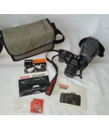 Pentax A3000 SLR Camera with Manual, Case, Cleaning Cloth Vintage - £24.39 GBP