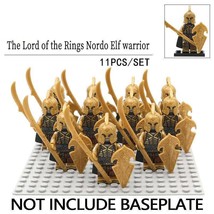 11Pcs/set Elves spearman The Noldor Army The Lord Of the Rings Minifigures - £17.27 GBP