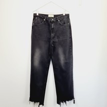 Free people - BNWT - Straight Up Baggy Jeans Black - Size W25 - RRP £88 - $27.77