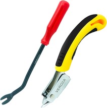 Staple Remover Tool, Heavy Duty Tack Puller Lifter Carpet Nail Remover - £19.18 GBP