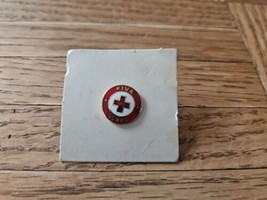 Red Cross 5 Years Service Lapel Pin Pinback 1/2&#39;&#39; - £5.95 GBP